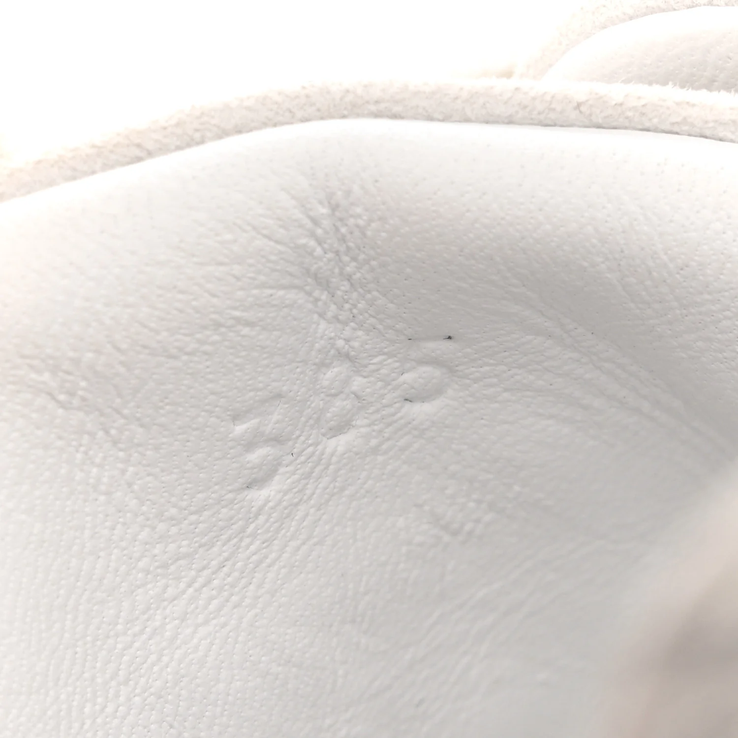 Air Mesh Suede Goatskin Bouncing Sneakers 38.5 Gris Lulea White