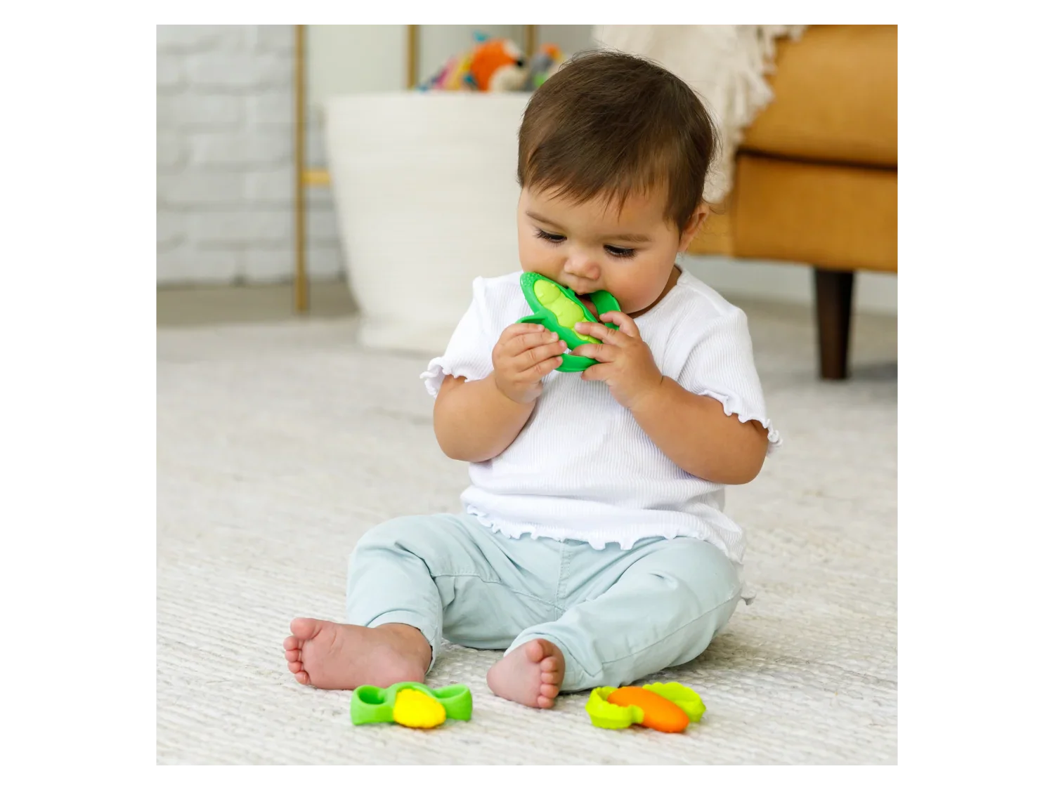 Infantino Anneaux de dentition en silicone