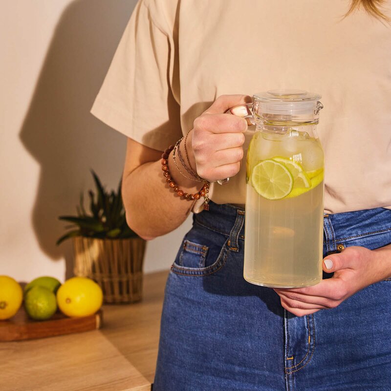Pure kanne i glass 1L