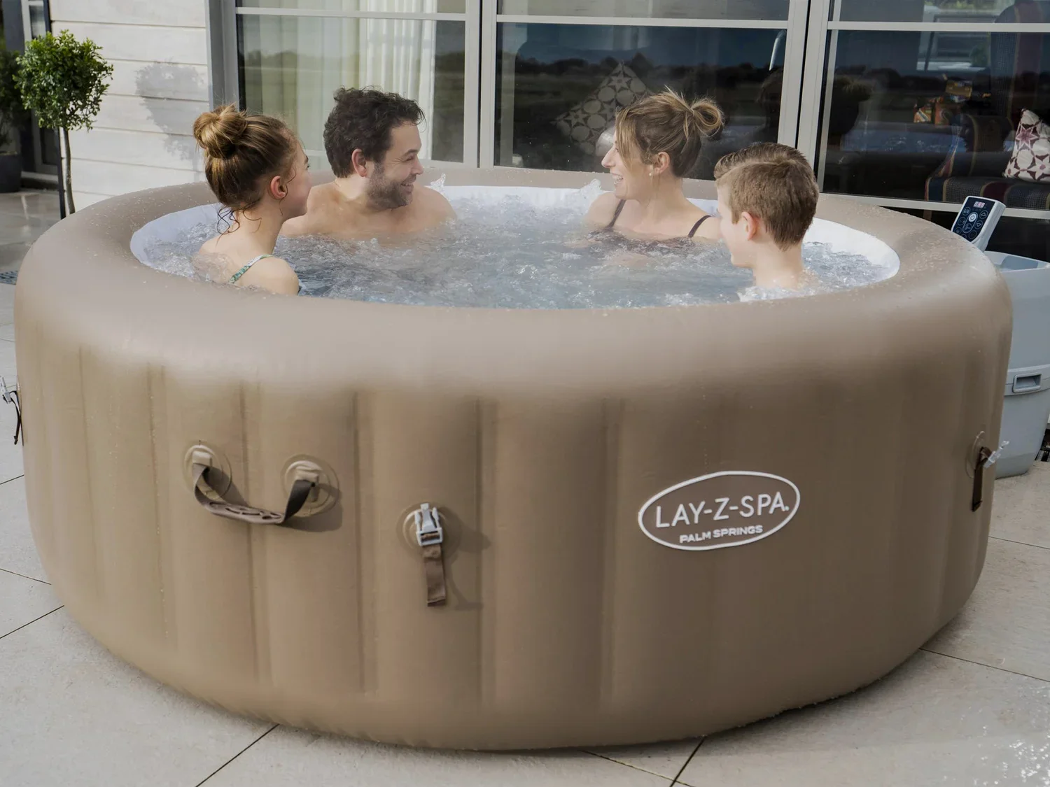 Bestway Spa gonflable LAY-Z SPA Palm Springs AirJet,  196 x 71 cm