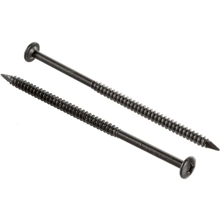 Drill-Tec #12 Standard Roofing Fastener Screws, 3 in., 1,000 Count (Bucket)