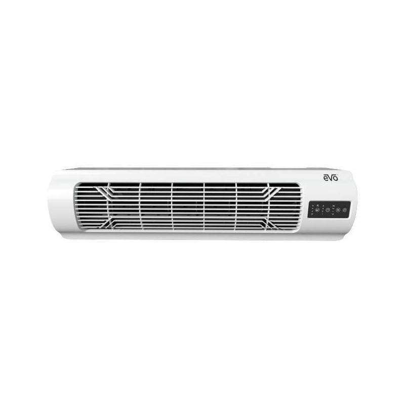 Evo Low Profile Oscillating Window Fan Air Circulator