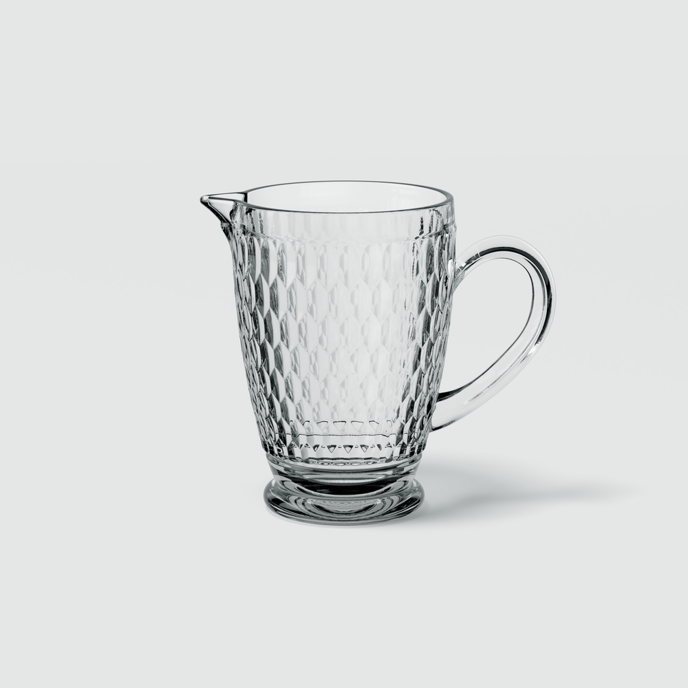 Boston Glass pitcher - Clear, 33.9 oz, crystal glass