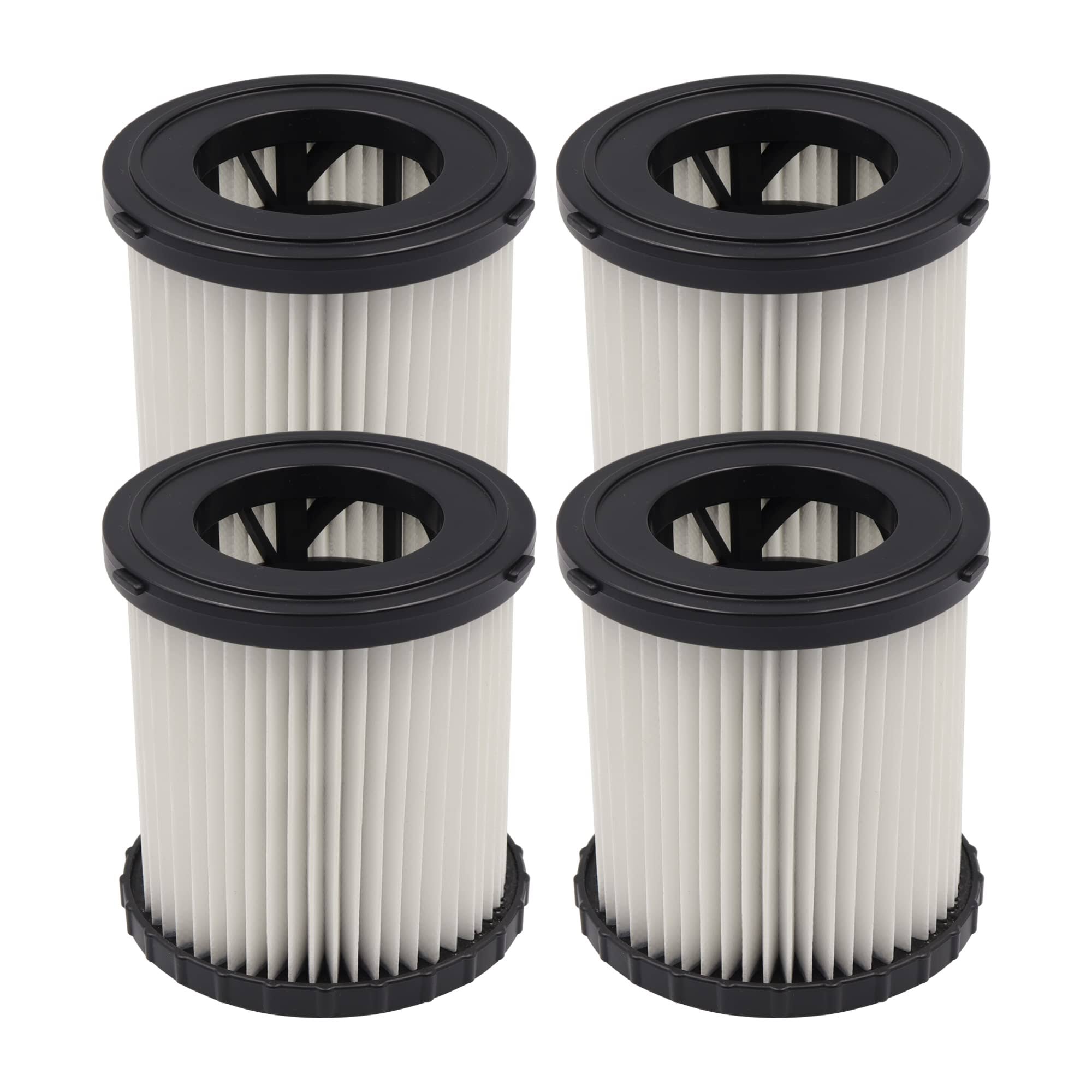 4 Packs of DCV5801H Wet/Dry Vacuum HEPA Replacement Filter, Suitable for dowalt DCV580 and Dcv581h, Washable and Reusable