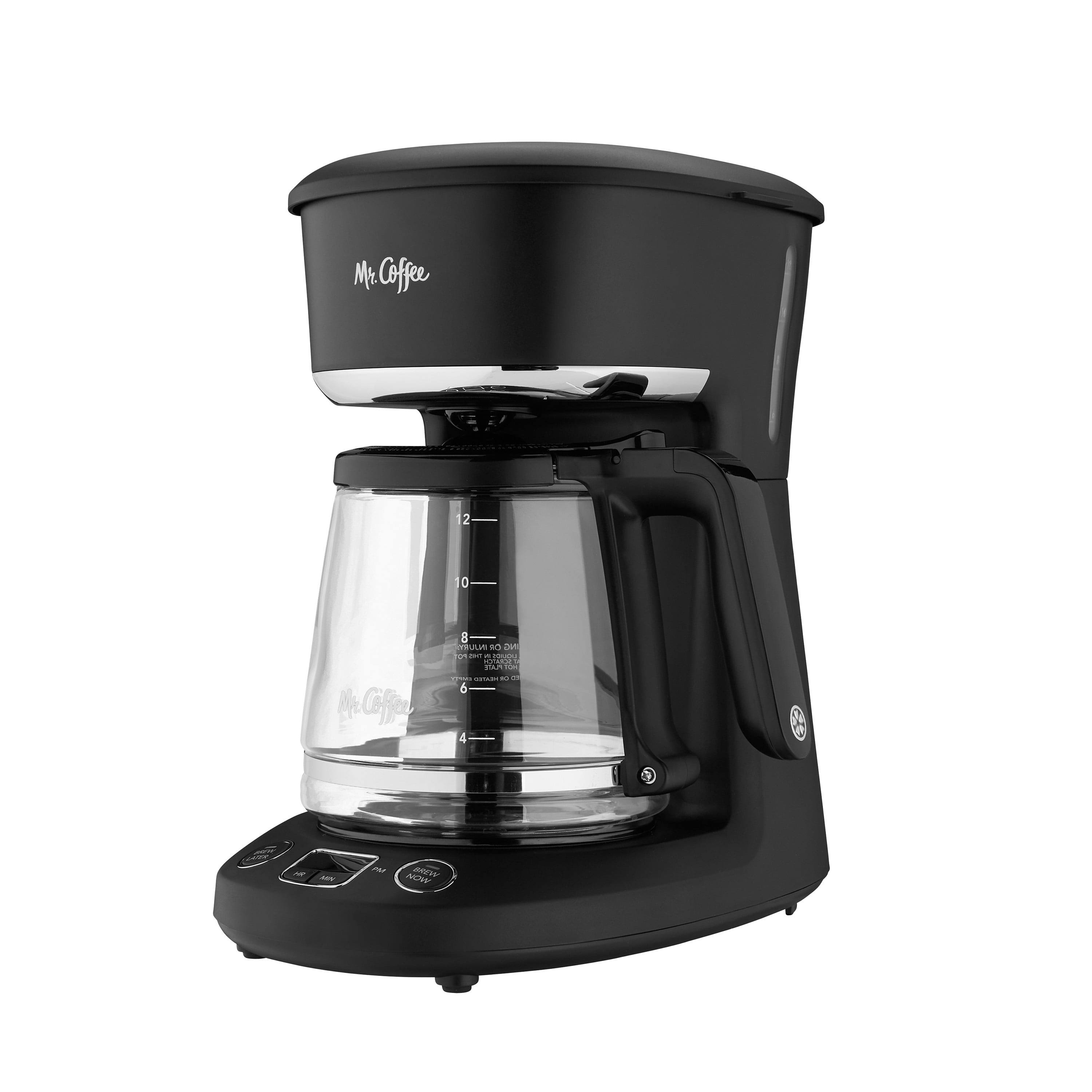Mr. Coffee Programmable 12-Cup Coffee Maker - Black