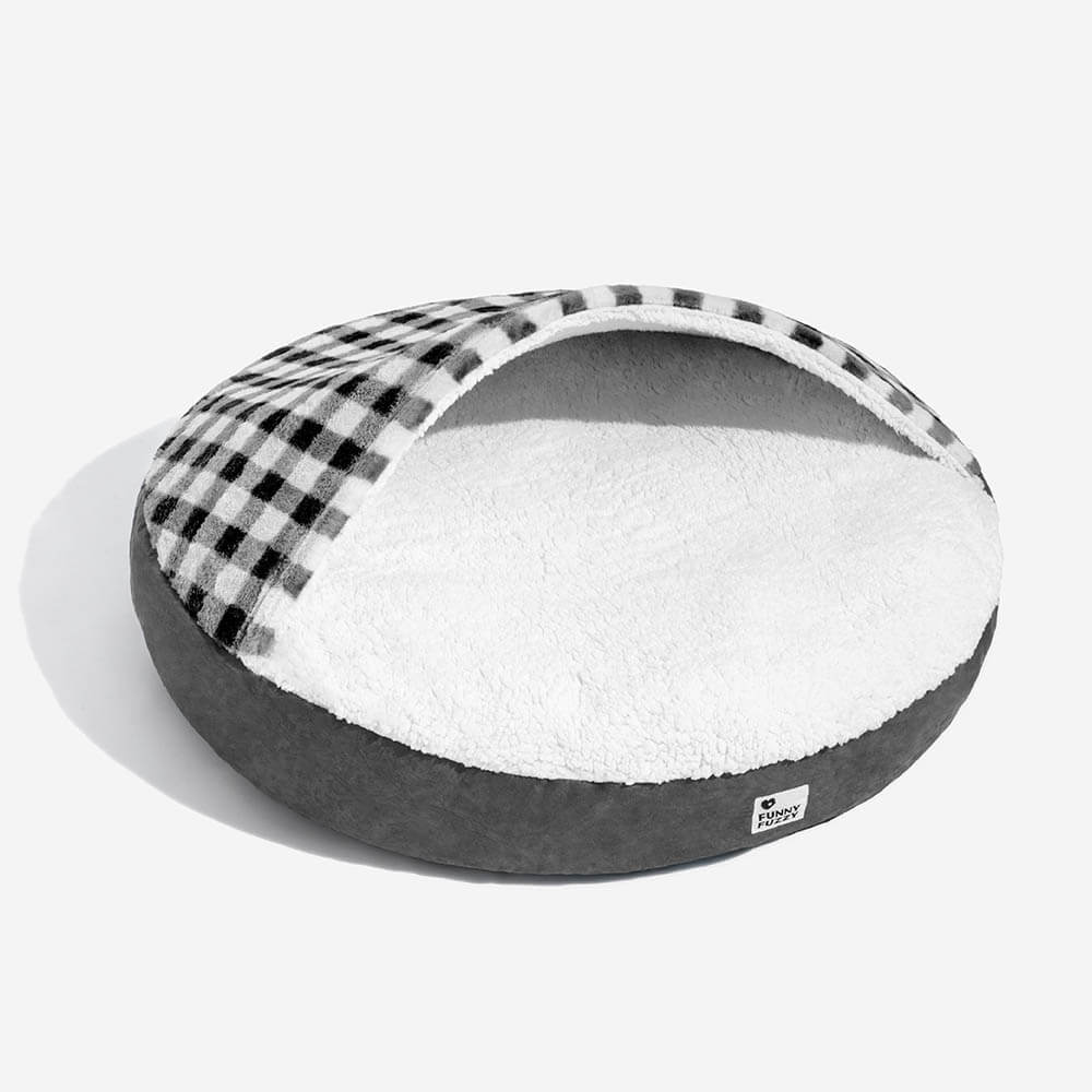Washable Ultra Soft Sleeping Round Cat Bed