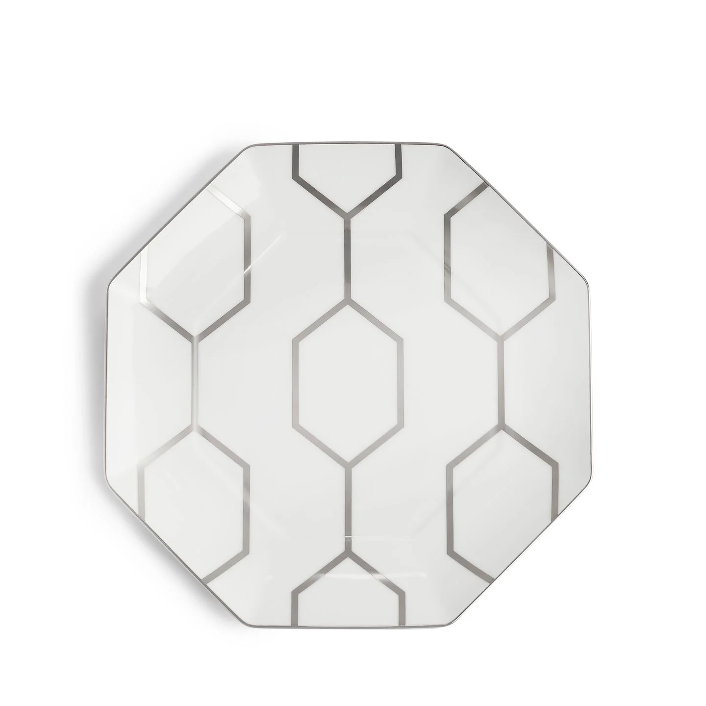 Gio Platinum Octagonal Side Plate