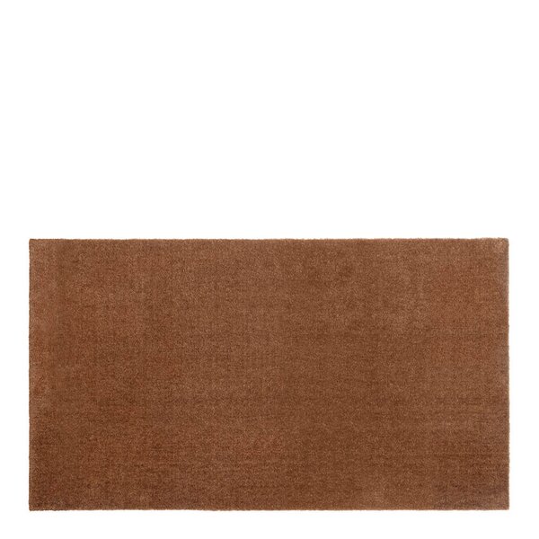 Unicolor gulvmatte 120x67 cm cognac