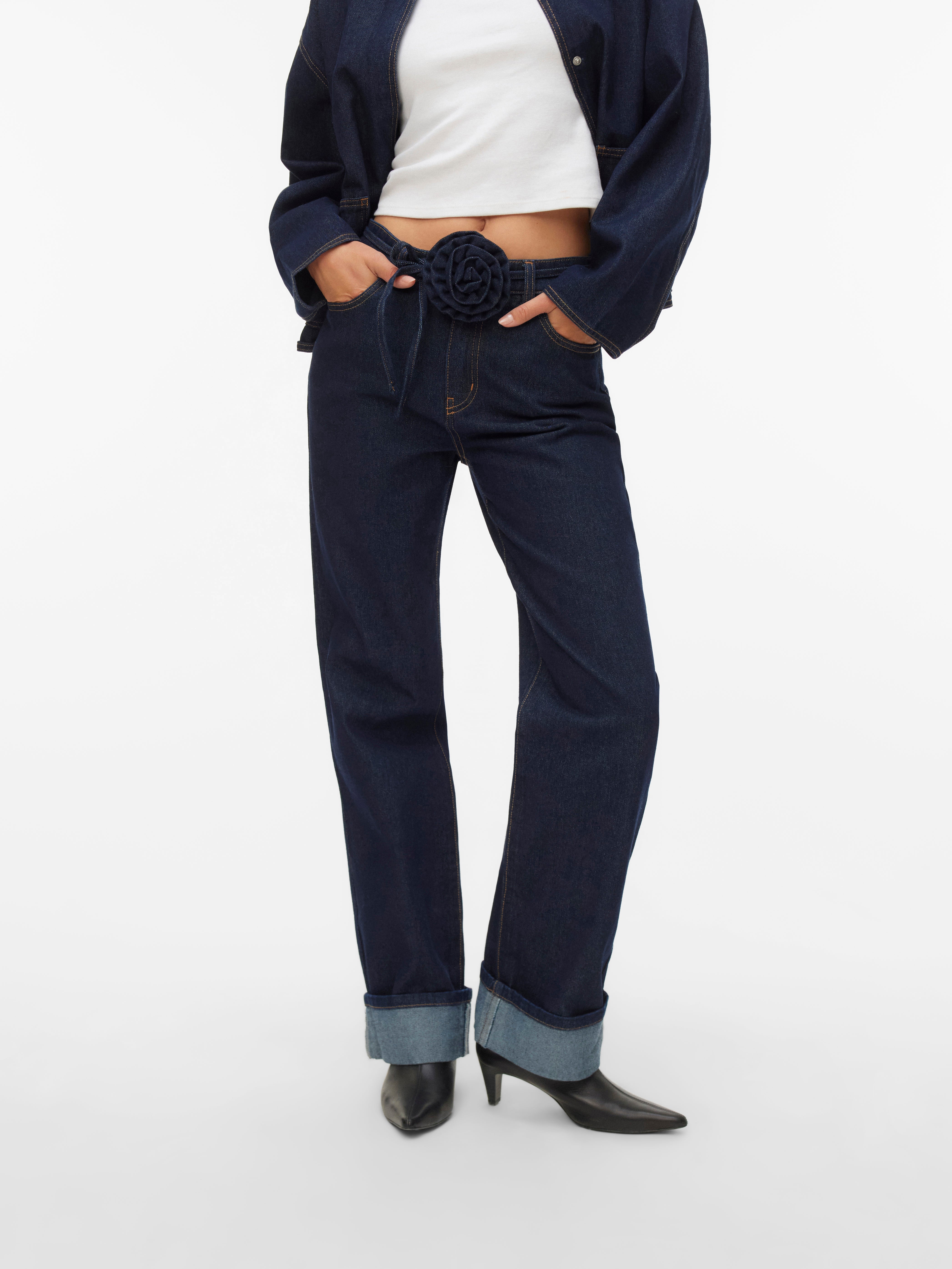 VERO MODA® VMALLISON Mid rise Straight Fit Jeans
