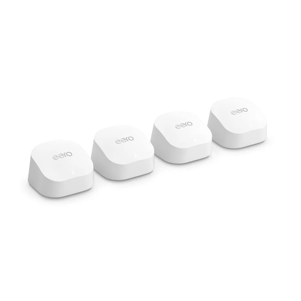 6+ mesh Wi-Fi router | 1.0 Gbps Ethernet | Coverage up to 4,500 sq. ft. | Connect 75+ devices | 3-Pack | 2022 release