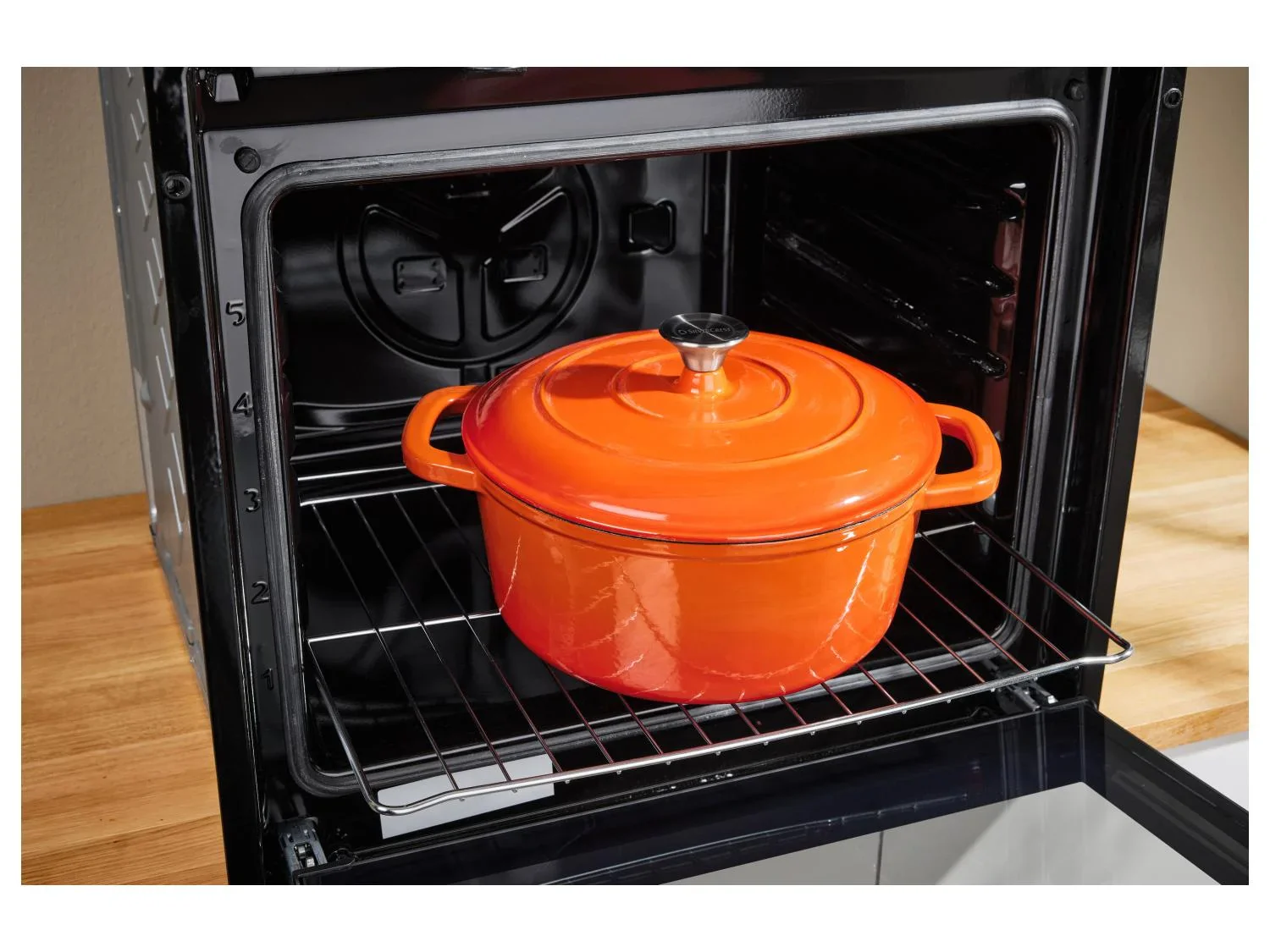 SILVERCREST Faitout en fonte Premium, 28 cm
