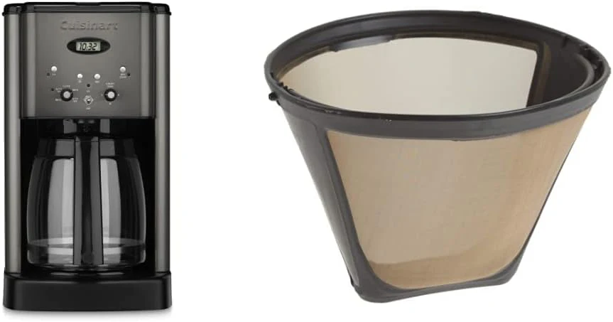Cafetière programmable Cuisinart DCC-1200P1 Brew Central 12 tasses, carafe, chrome brossé