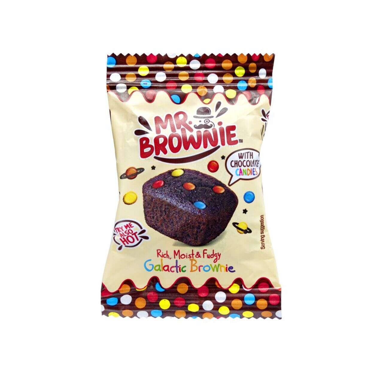 Gâteau Mr Brownie dans trousse Chocolate et Galactic 8 sachets individuels
