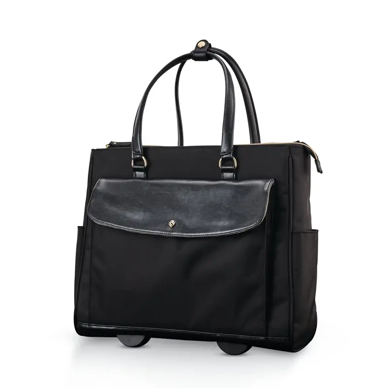 Black Mobile Solution Upright Wheeled Carryall Wheeled Briefcases | 2681-NCFGV - SAMSONITE OUTLET