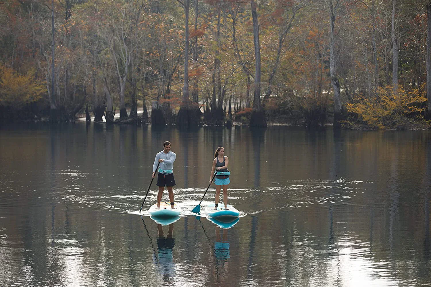 Drift Aero Inflatable Stand Up Paddle Board - SUP Paddle Board & Accessories, Including Pump, Paddle, and More - Classic Woodgrain, Adult, 10'8