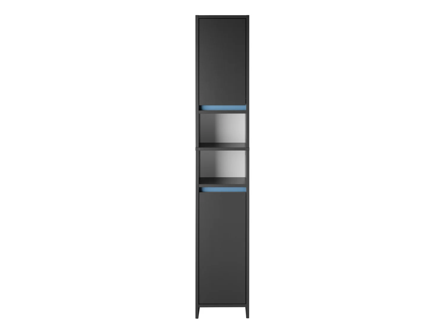LIVARNO home Colonne de salle de bain Oslo, 32 x 180 x 28 cm, noire