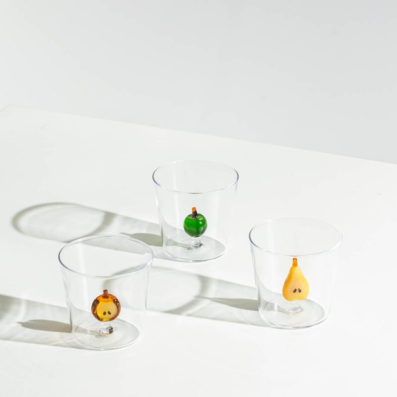 Fruits & Flowers vannglass 39 cl pære