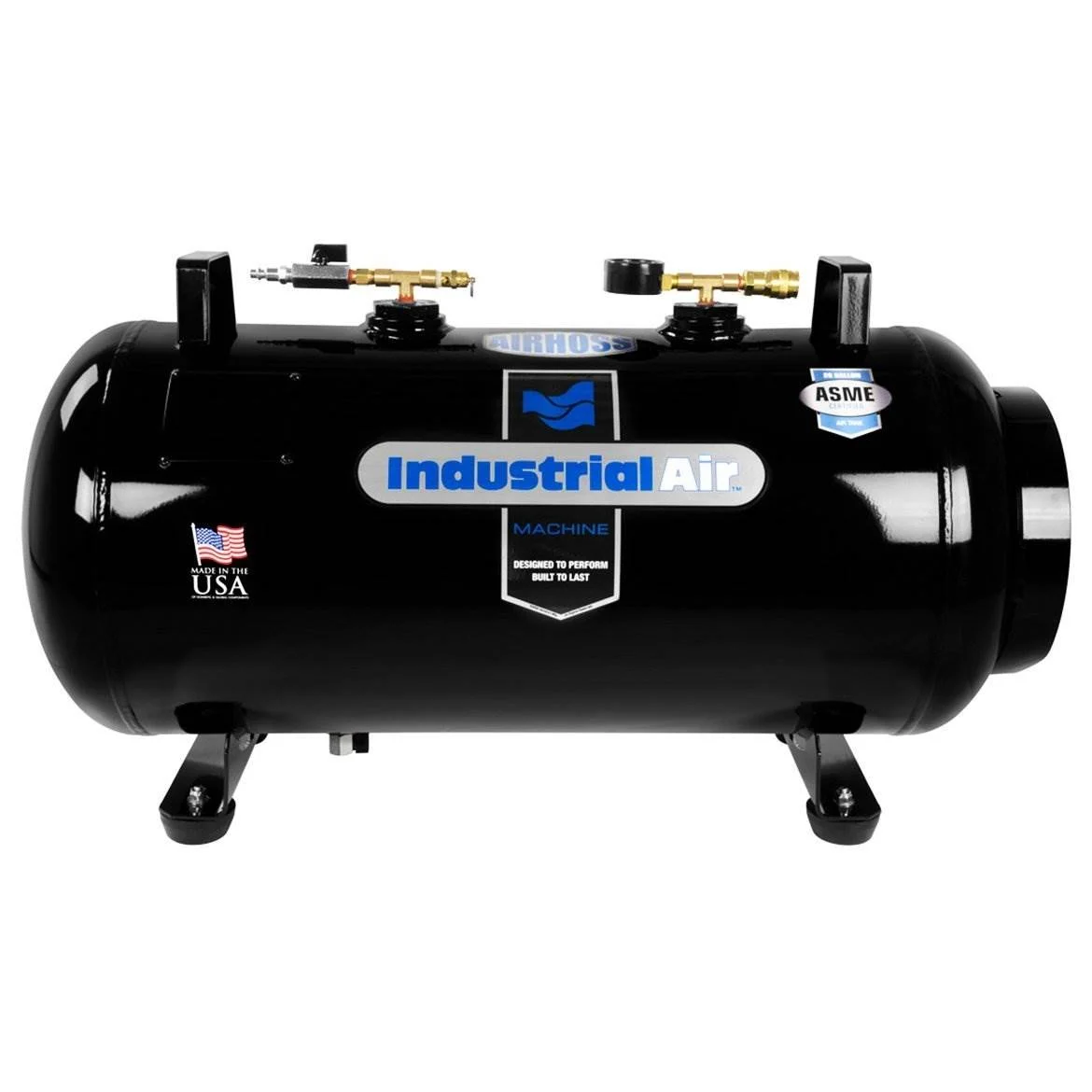 AirHoss 20 Gallon Small Vertical Horizontal Auxiliary Air Tank - Image 4