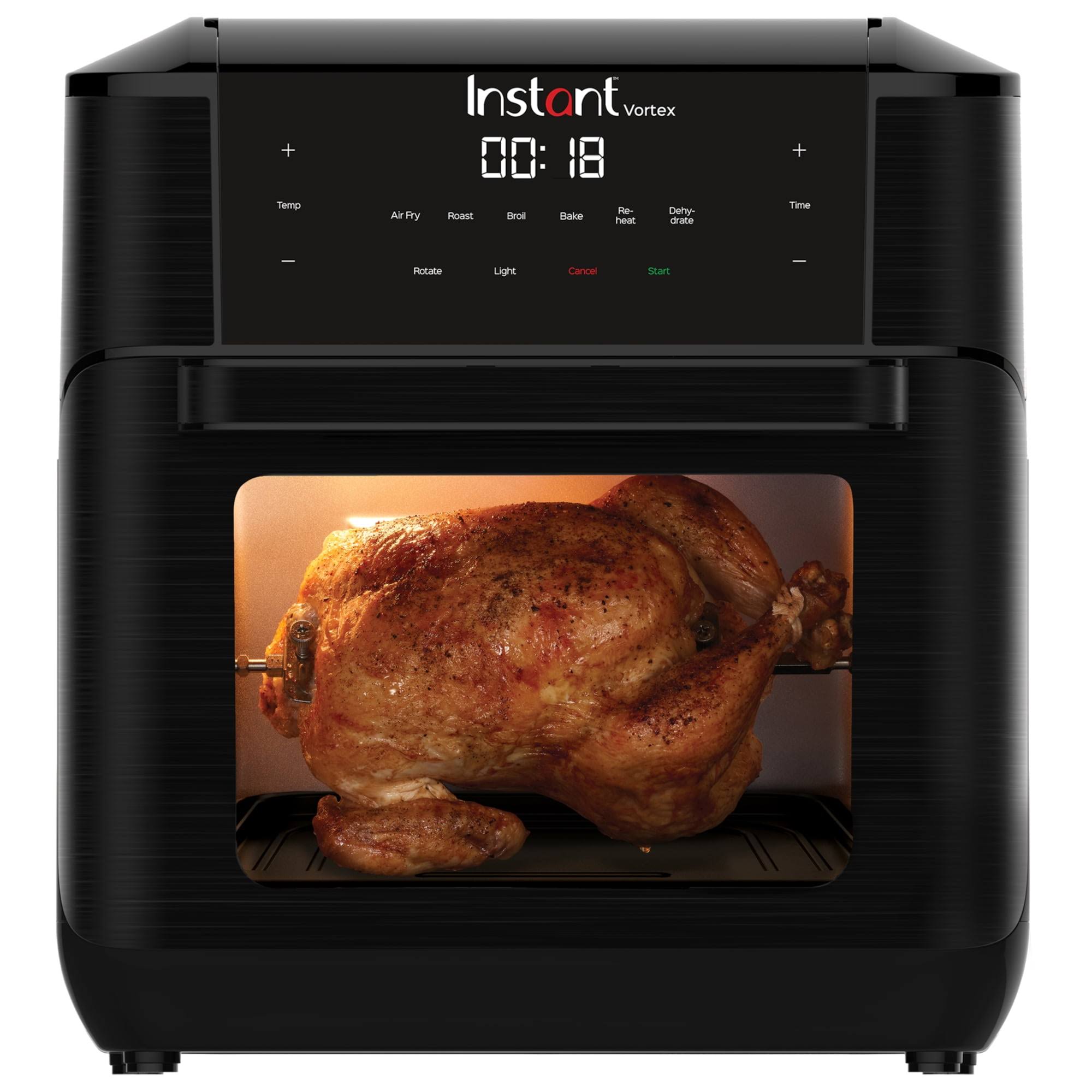 Instant Vortex 10qt Air Fryer Oven with 7-in-1 Cooking Functions Accessories Included