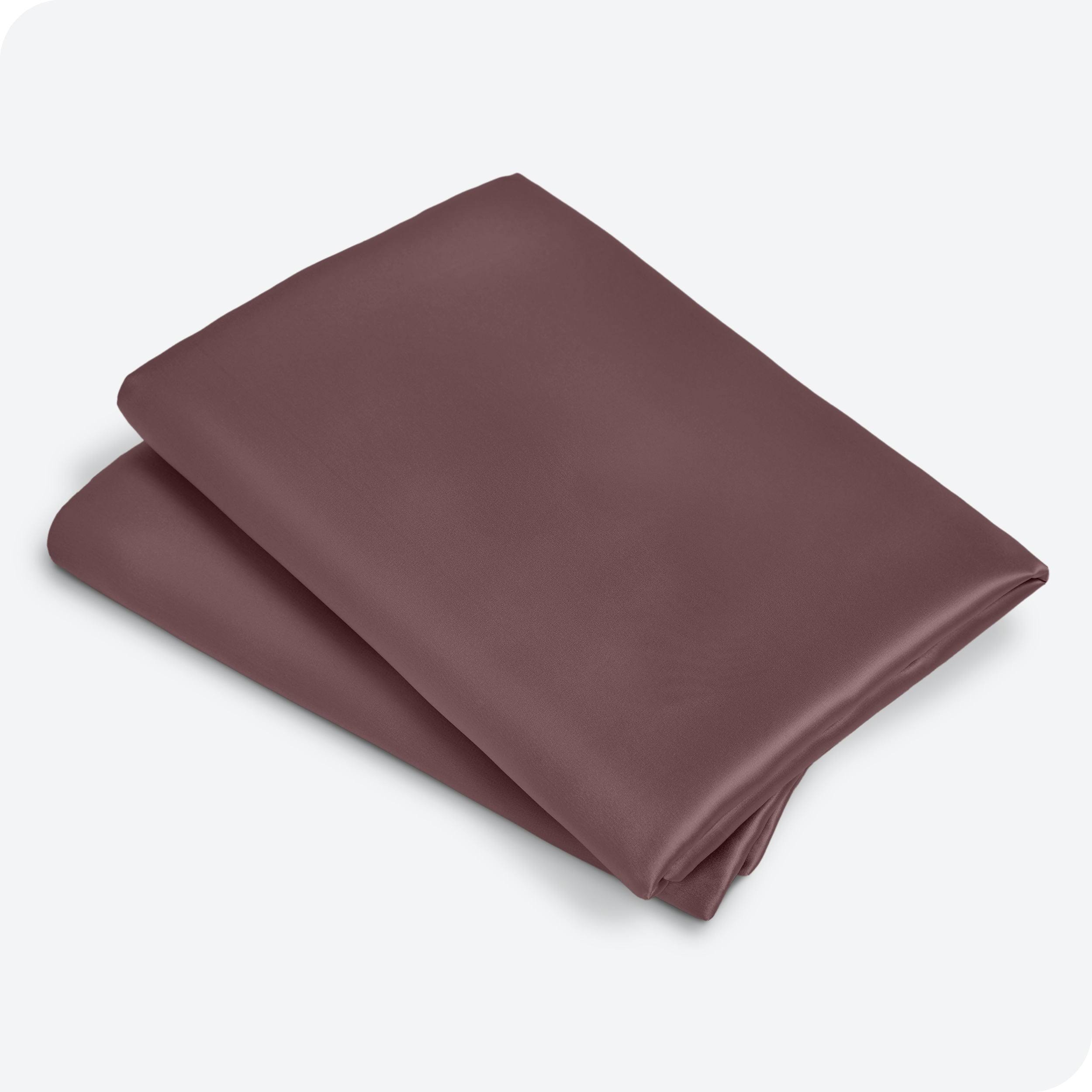 Bare Home | Satin Pillowcase Set Standard / Rose Taupe