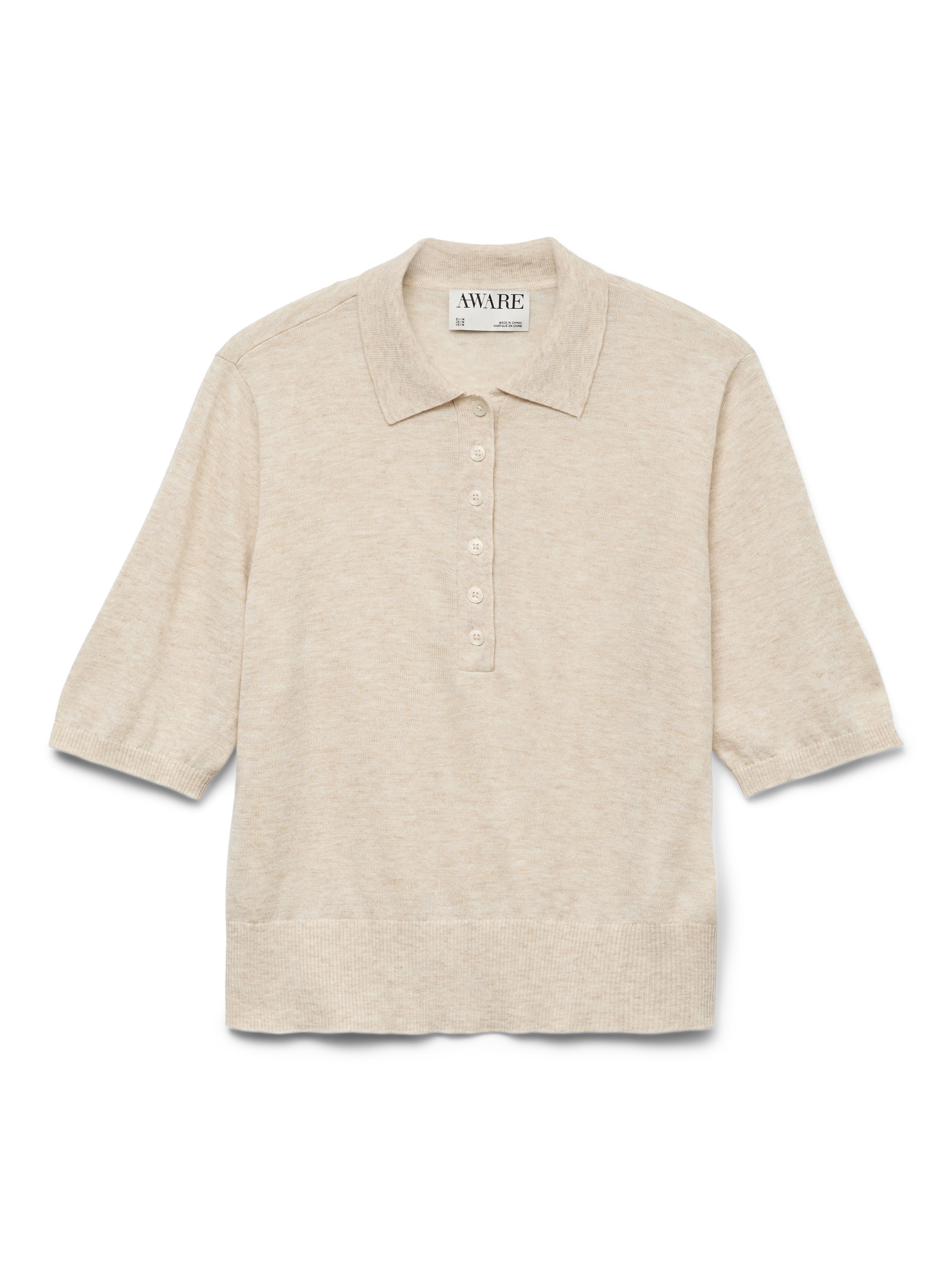 VERO MODA® AWSIKITA Knit Polo-Shirt
