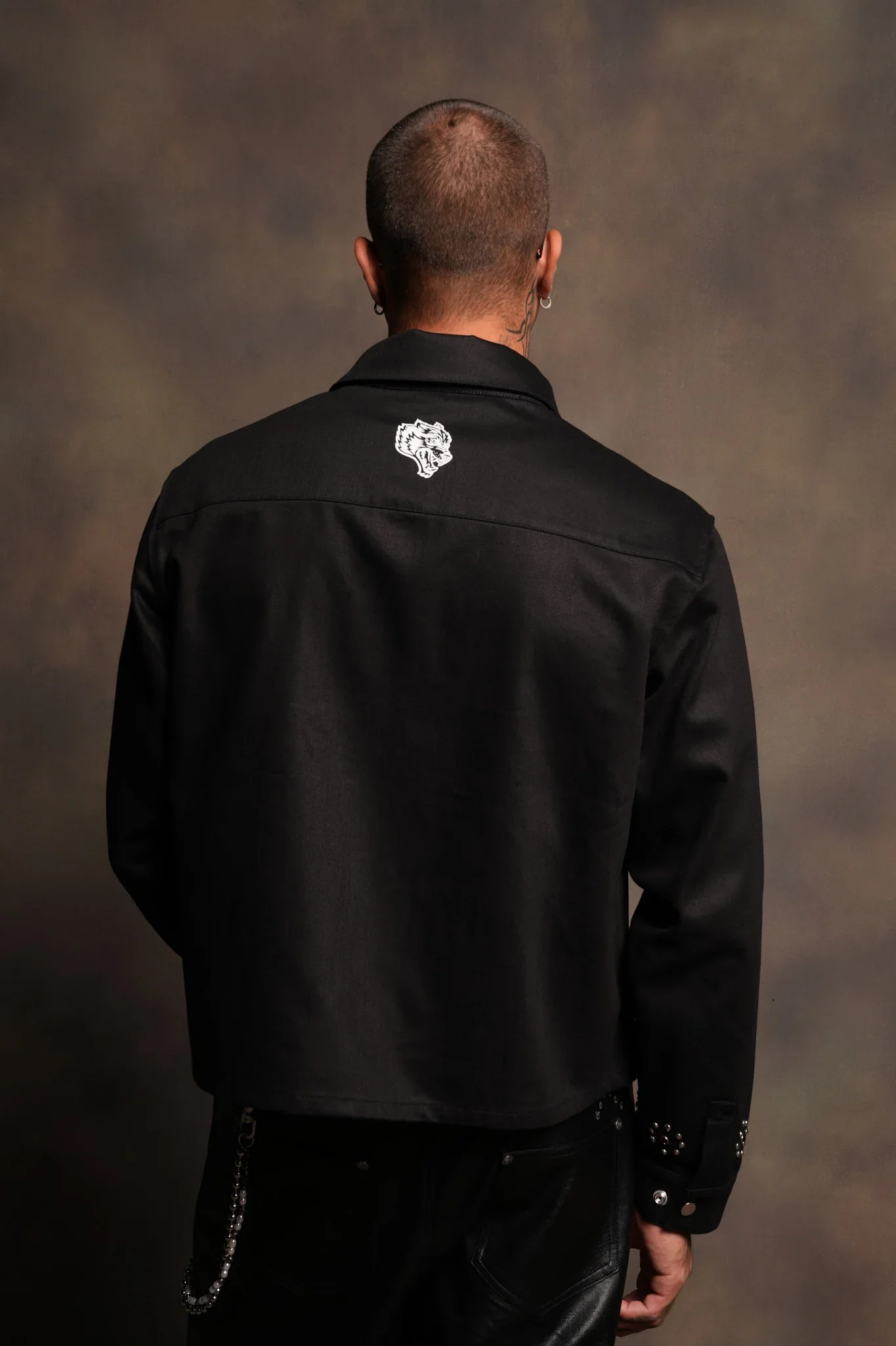 Nuestra Senora Ls Vince Shirt In Black