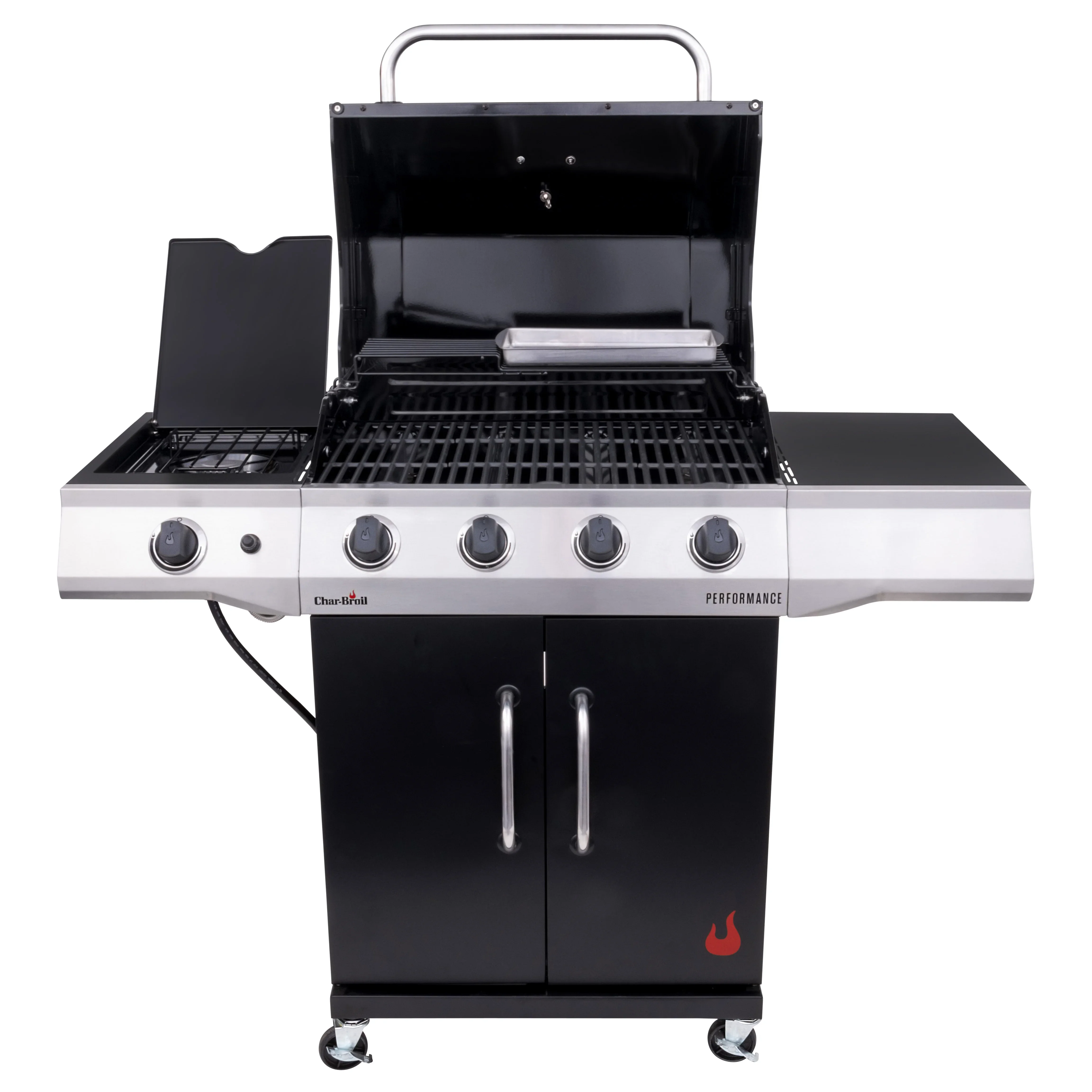 Char-Broil? Performance? Series 4-Burner Gas Grill, Black