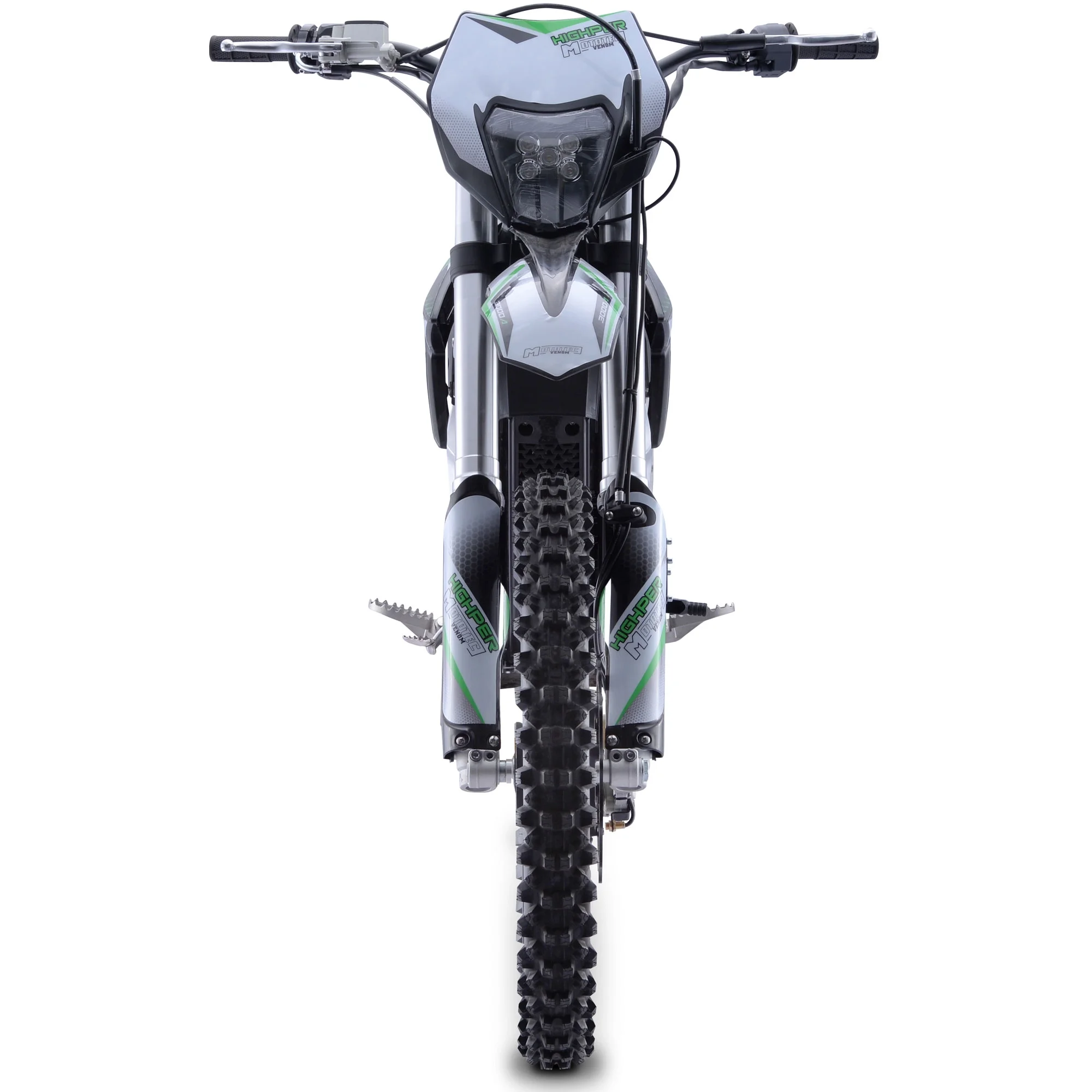 Mototec Venom 72v 12000w Electric Dirt Bike White