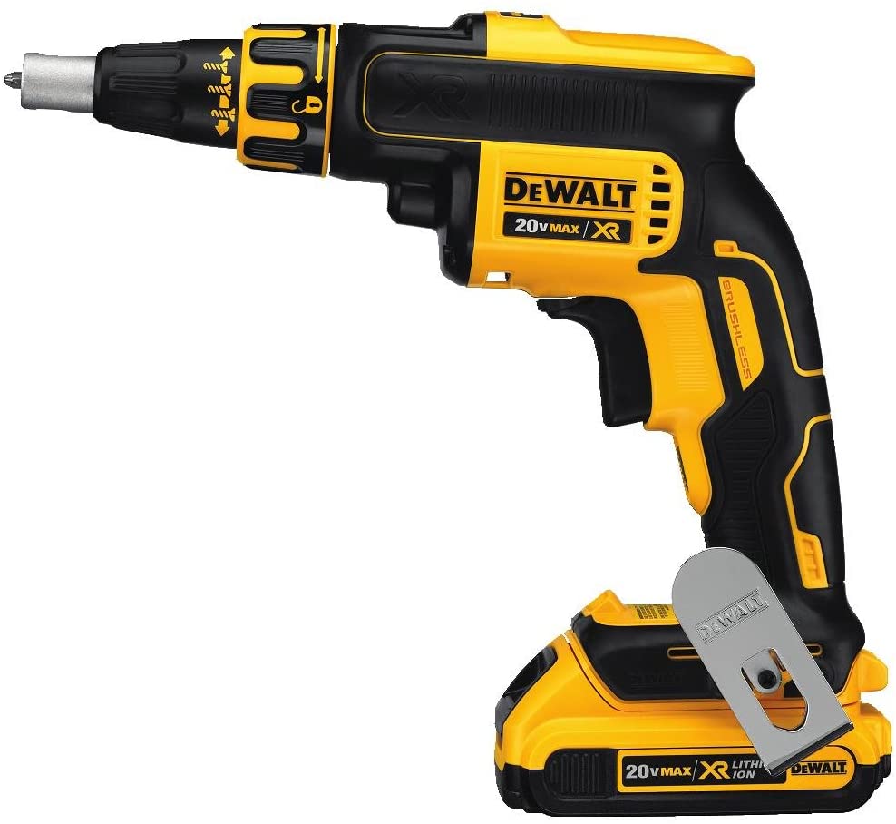 KIT DE VISSEUSE À PLAQUES SÈCHES ET DE VISSEUSE À PERCUSSION DEWALT 20V MAX XR, 2,0 AMPÈRES-HEURES (DCK267D2)