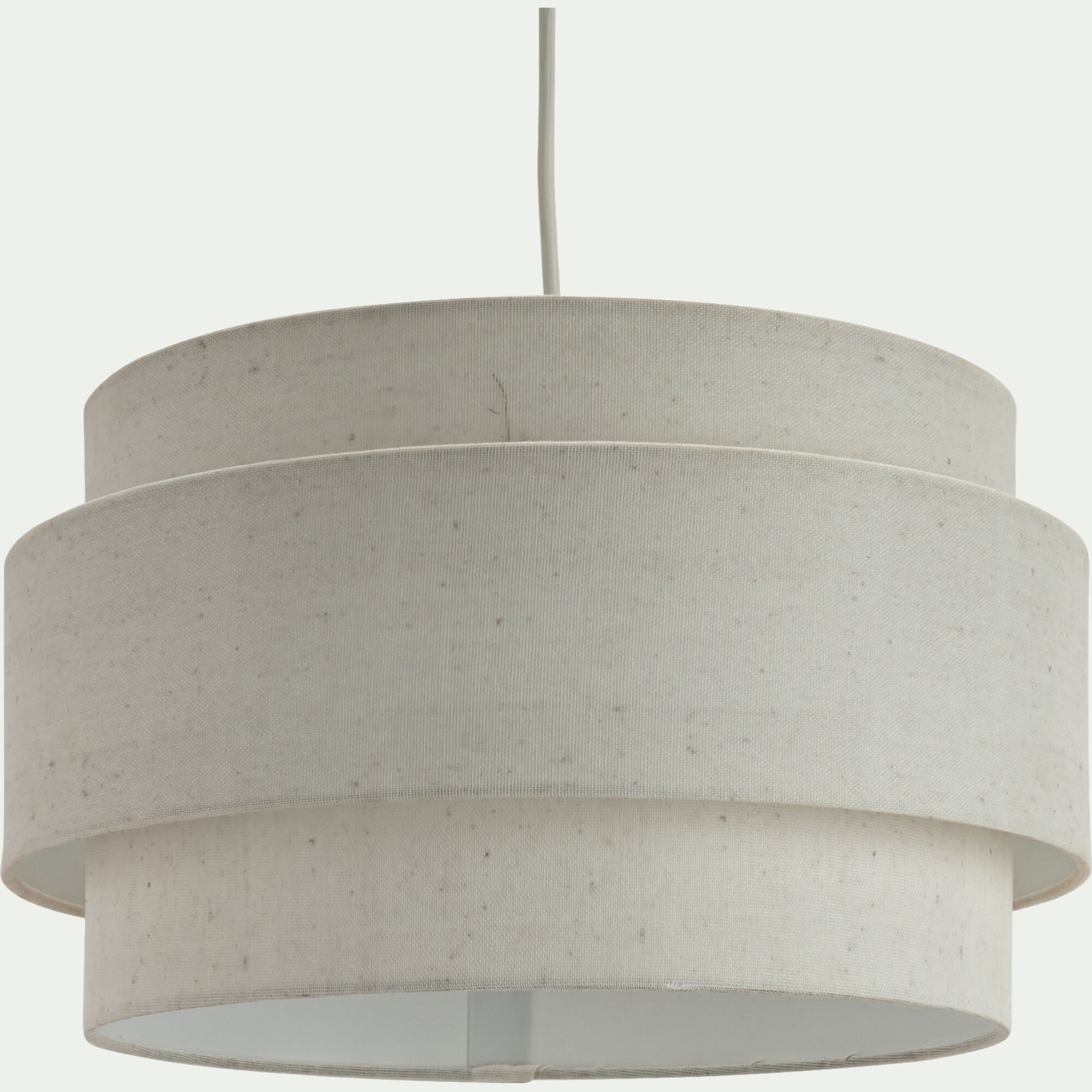 KOMY - Abat-jour en lin - beige