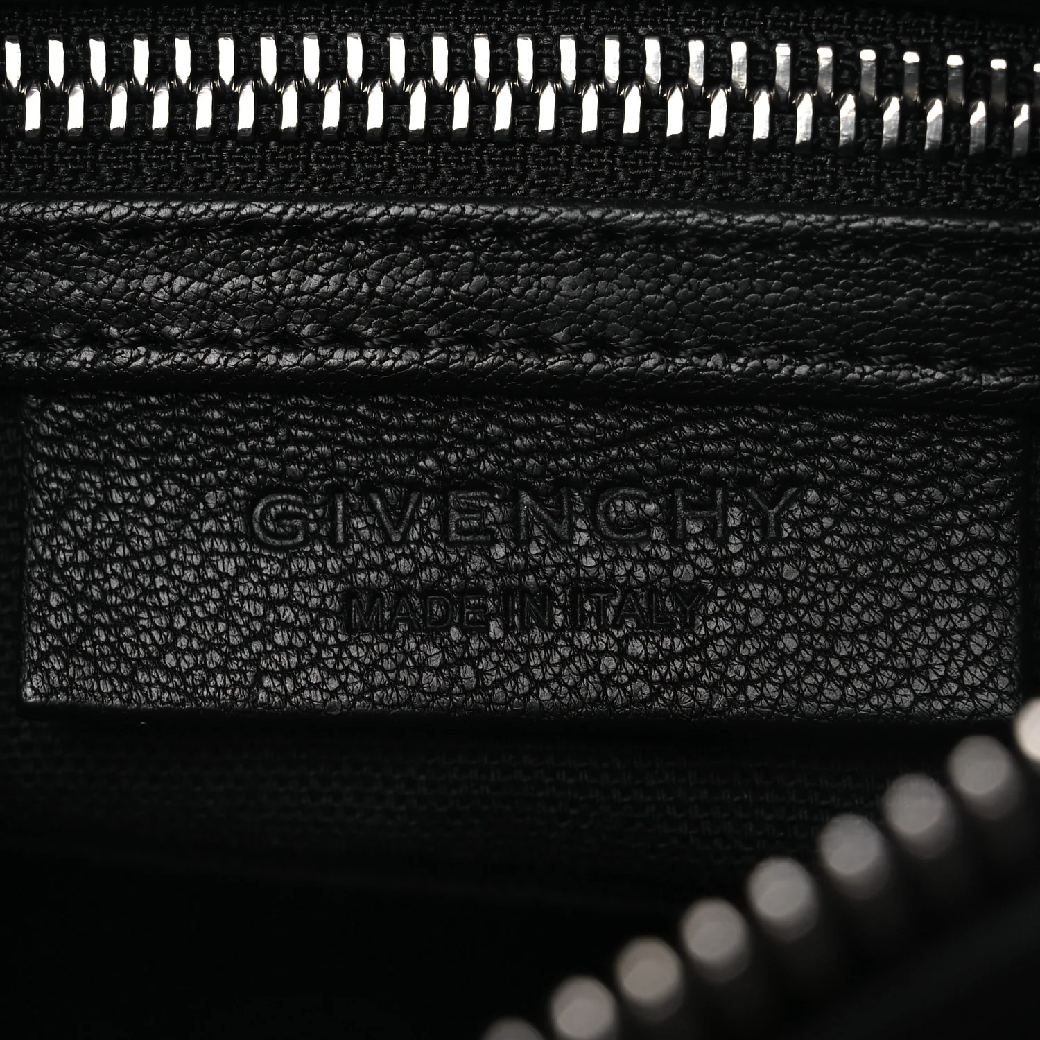 Sugar Goatskin Small Pandora Black