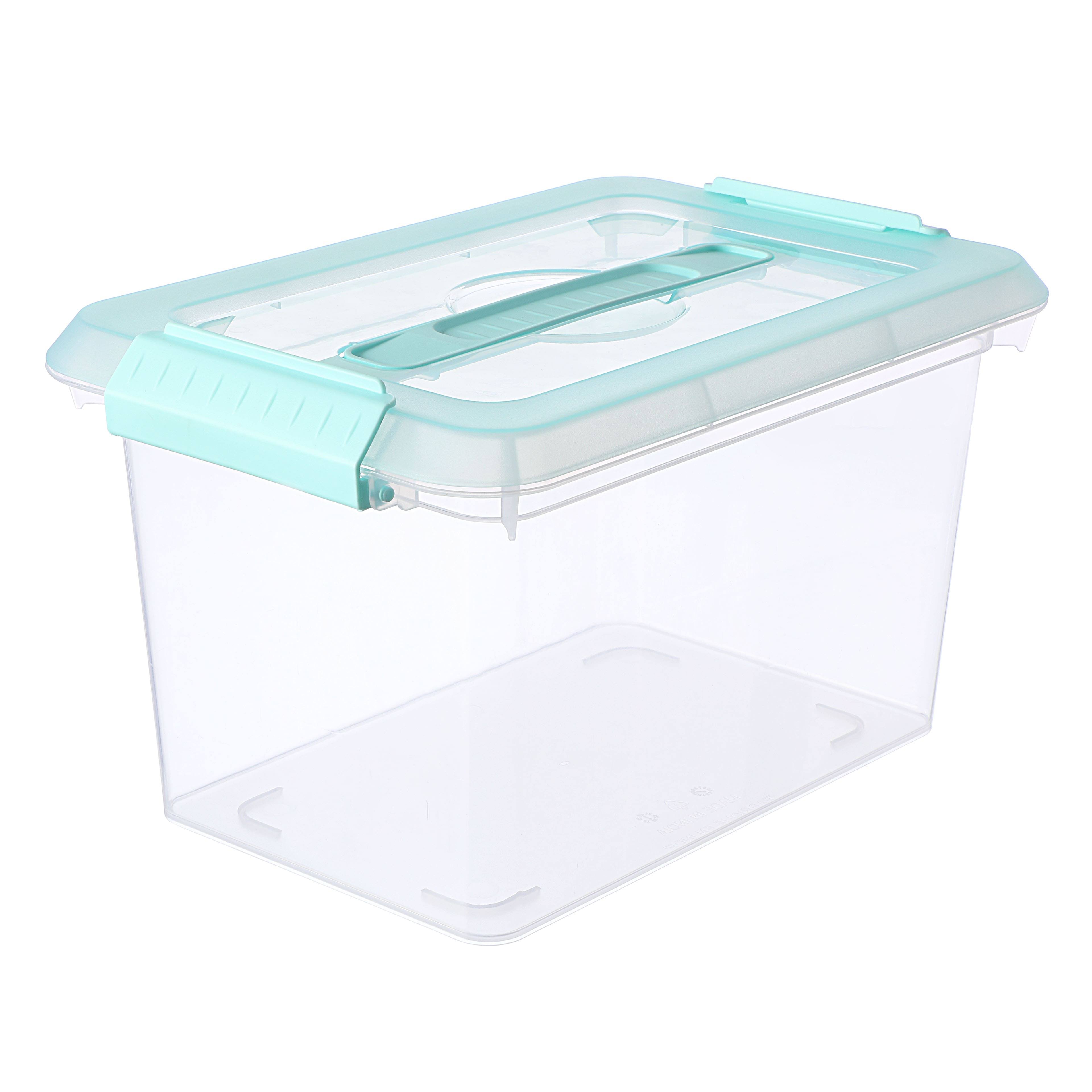 6.2qt. Storage Bin with Lid by Simply Tidy in Mint | Michaels
