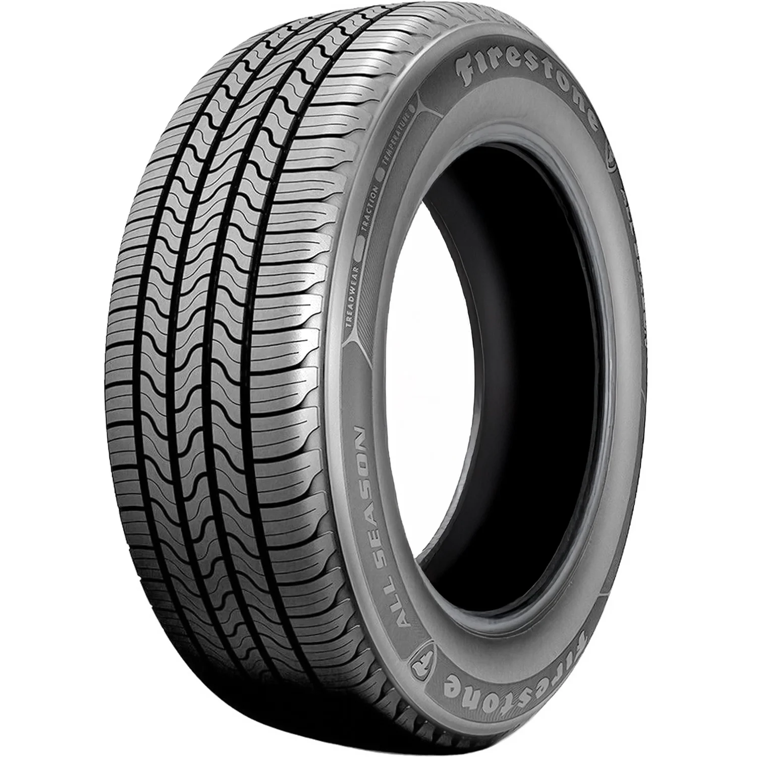 Set of 4 (FOUR) Firestone All-Season 205/65R15 94T AS All-Season A/S Tires