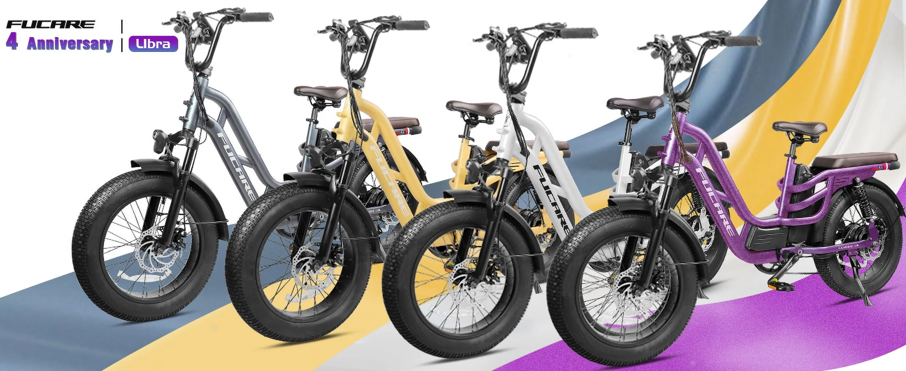 Fucare Libra 750W Electric Bike for Adults 20MPH 48V 20Ah LG Lithium Battery EBike with Full Suspension Color Display 20"*4 0" All Terrain Fat Tire 7 Speed Image 9