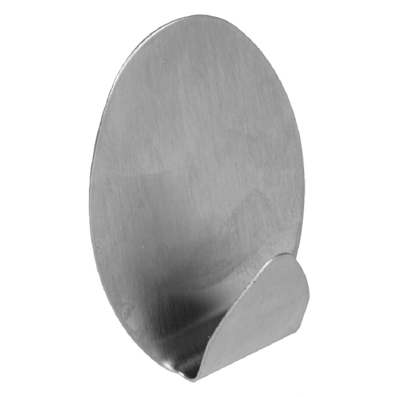 Crochet adhésif inox x4