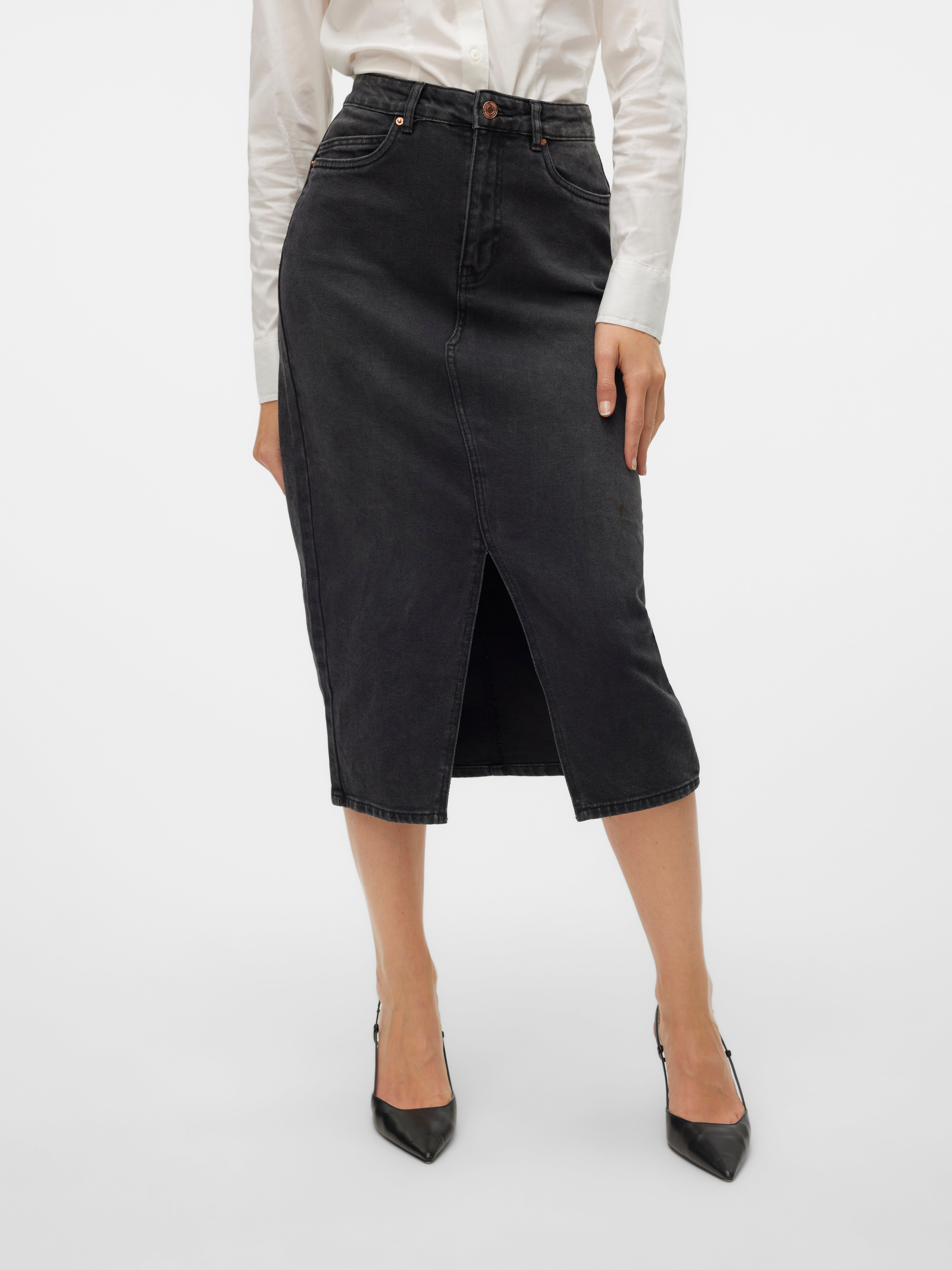 VERO MODA® VMVERI High waist Long skirt