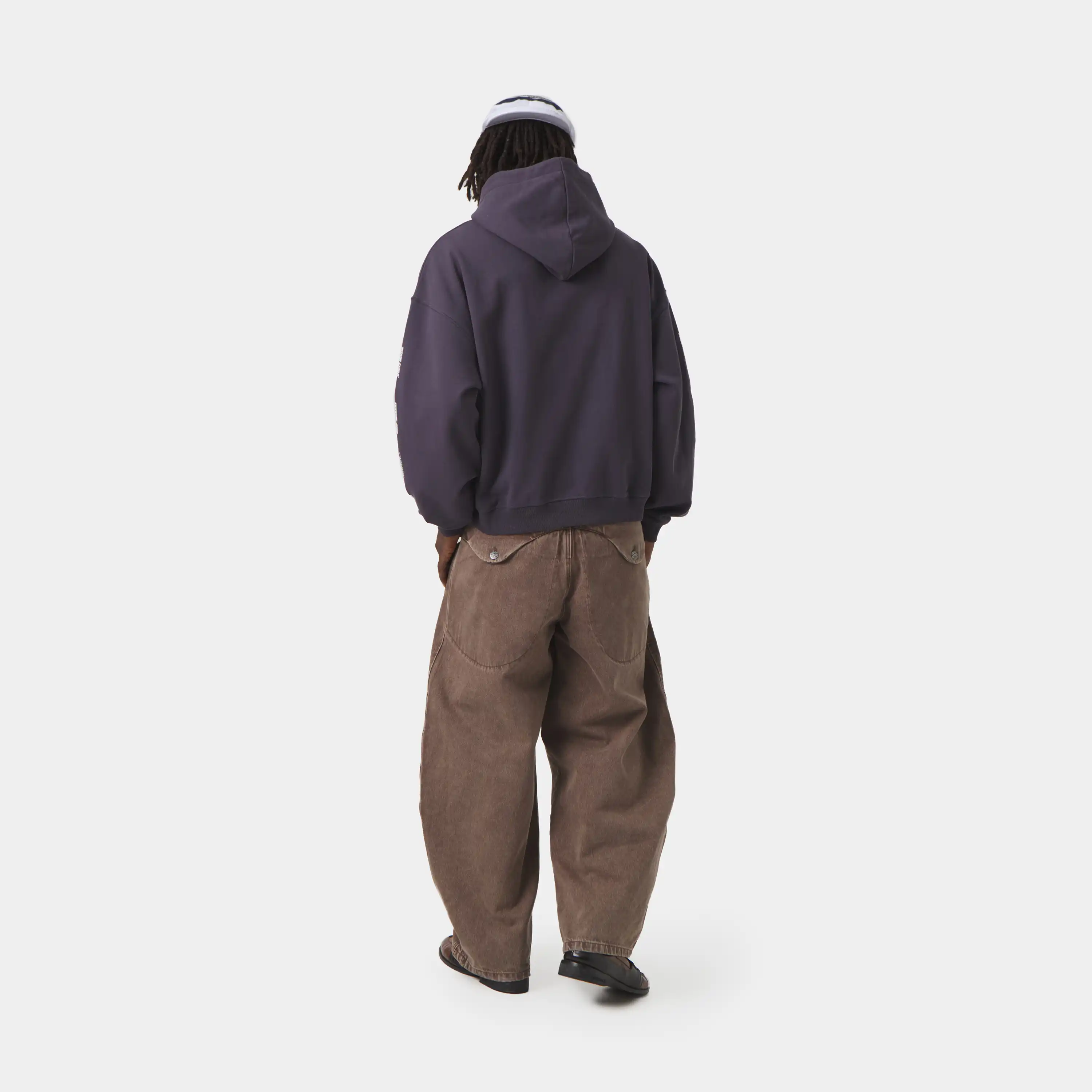 Four Hit Night Sky Oversized Hoodie