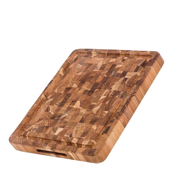 Butcher Block skjære- og serveringsbrett 42x30,5 cm teak