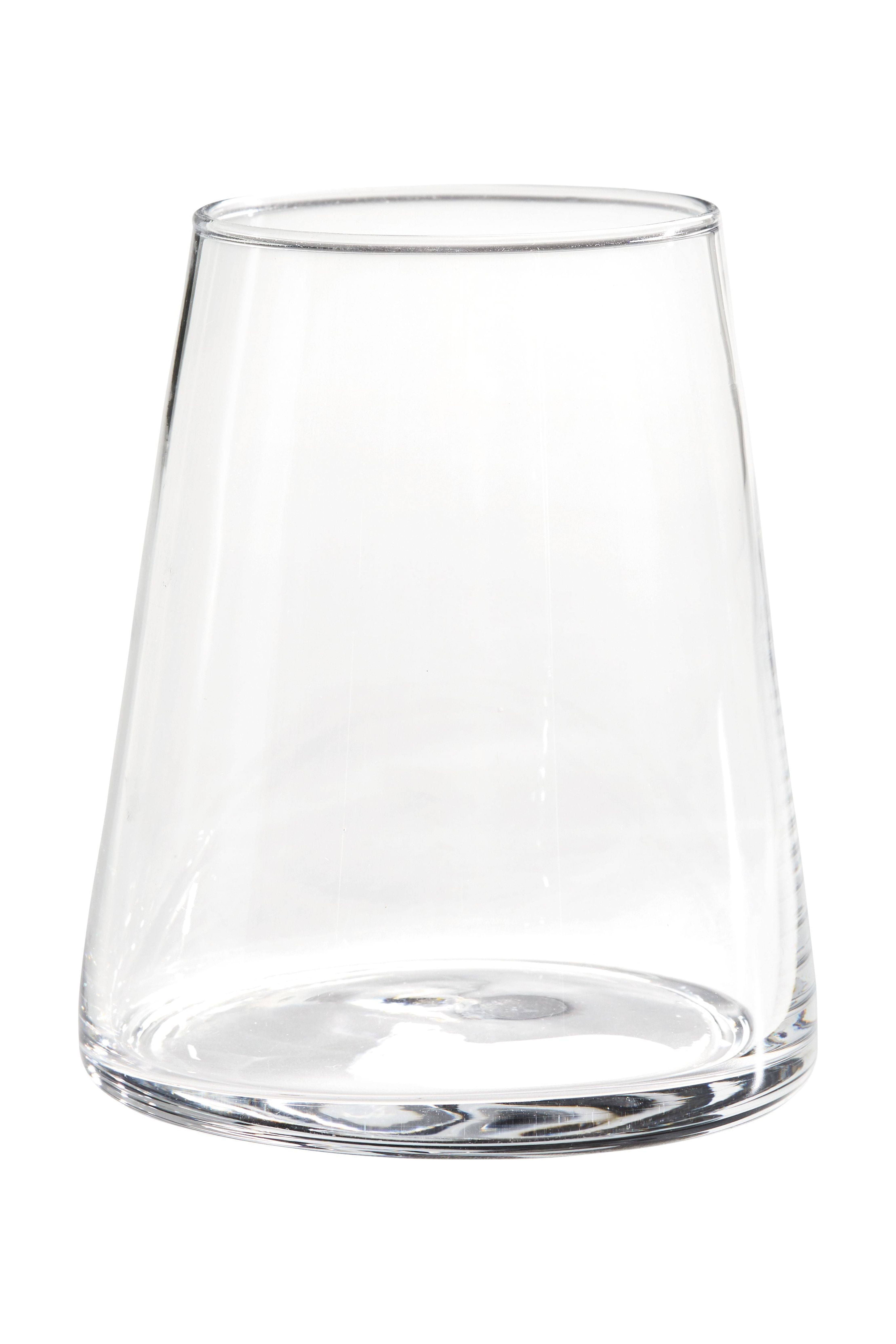 Better Homes & Gardens Flared Stemless Wine Glass - Clear - 4 Pack