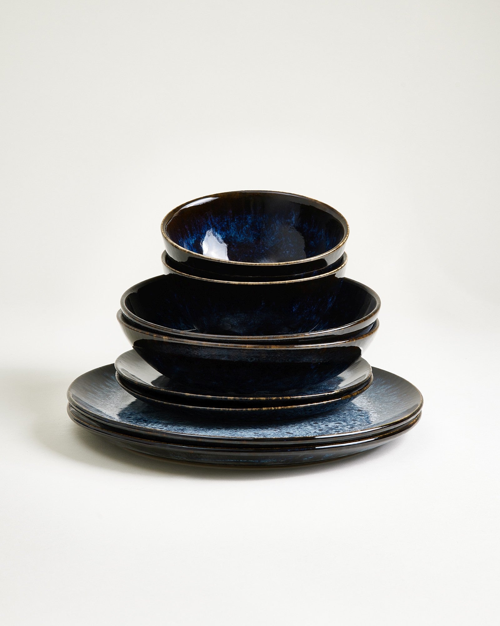 CORDOAMA - TABLEWARE SET CLASSIC DARK BLUE 8 PIECES