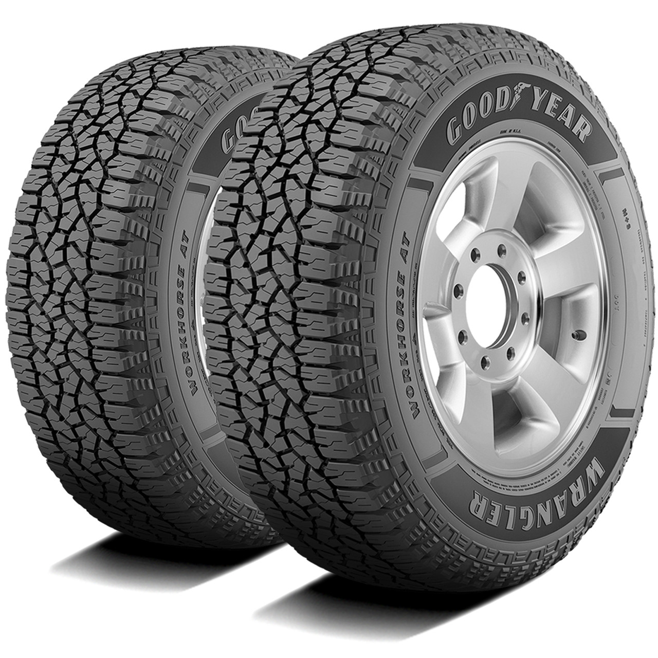 Wrangler Workhorse AT All Terrain LT235/85R16 120/116R E Light Truck Tire - Image 7