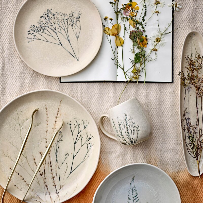 Bea serveringsfat 35,5x8 cm natur