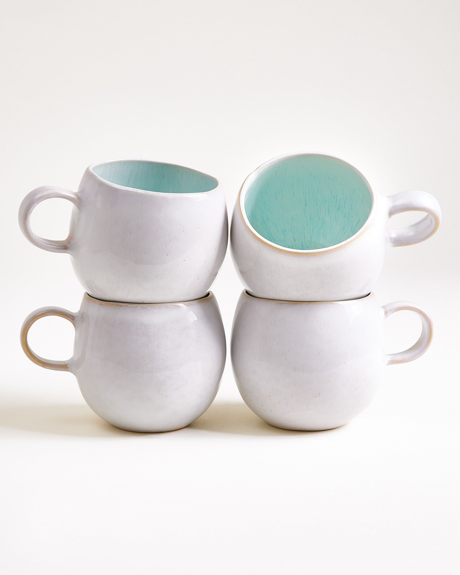 AREIA - LARGE MUG AZURE SET OF 4