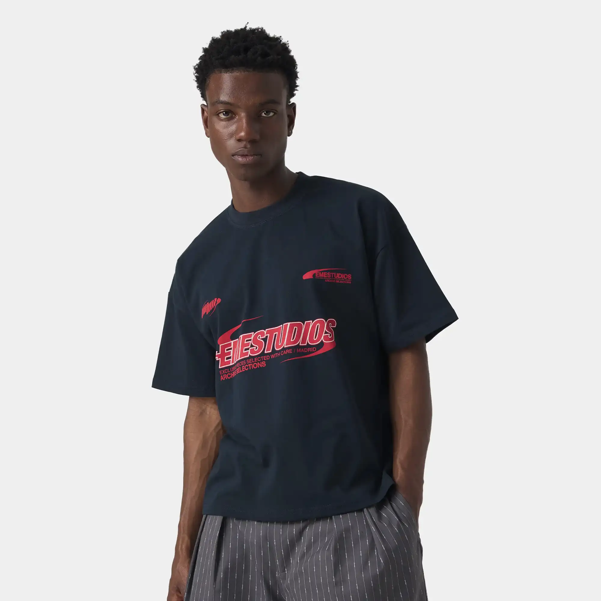 Tracer Navy Oversized Tee