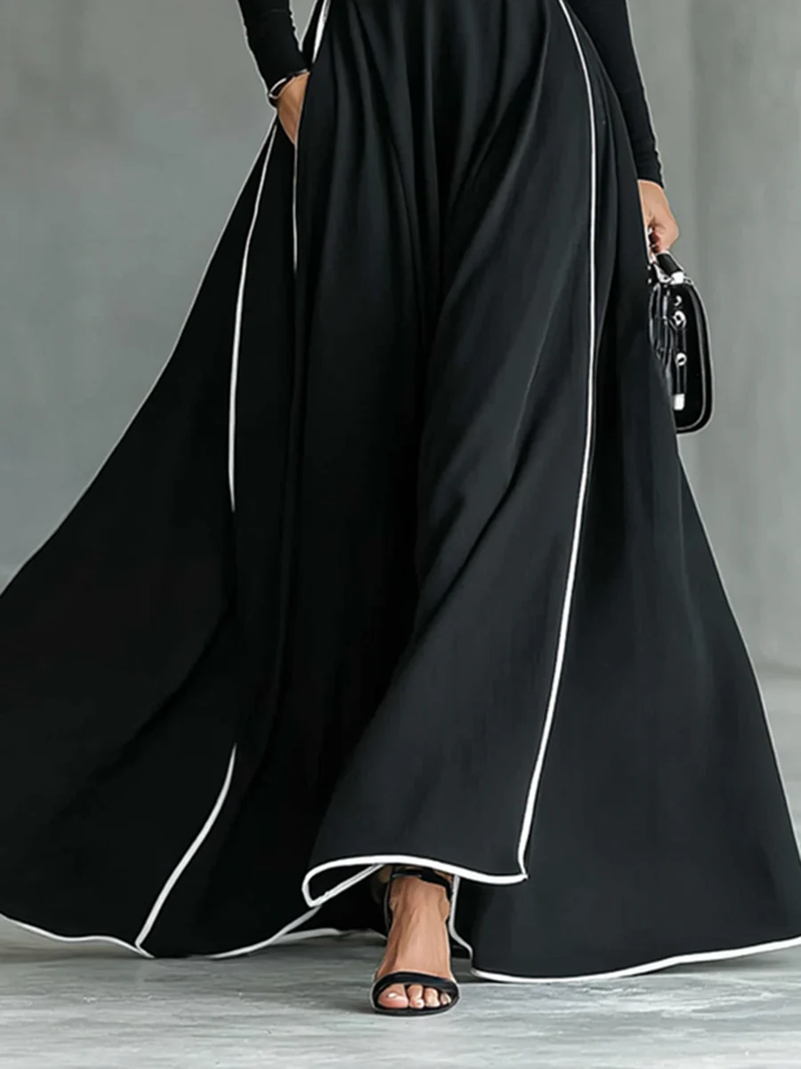 Ginevra | Robe Maxi Noire