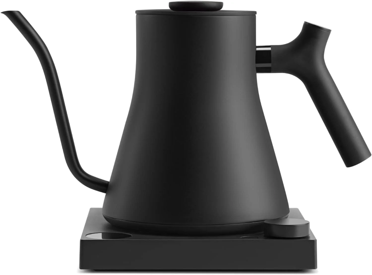 Stagg EKG Electric Gooseneck Kettle - Pour-Over Coffee and Tea Kettle - Stainless Steel Kettle Water Boiler - Quick Heating Electric Kettles for Boiling Water - Matte Black