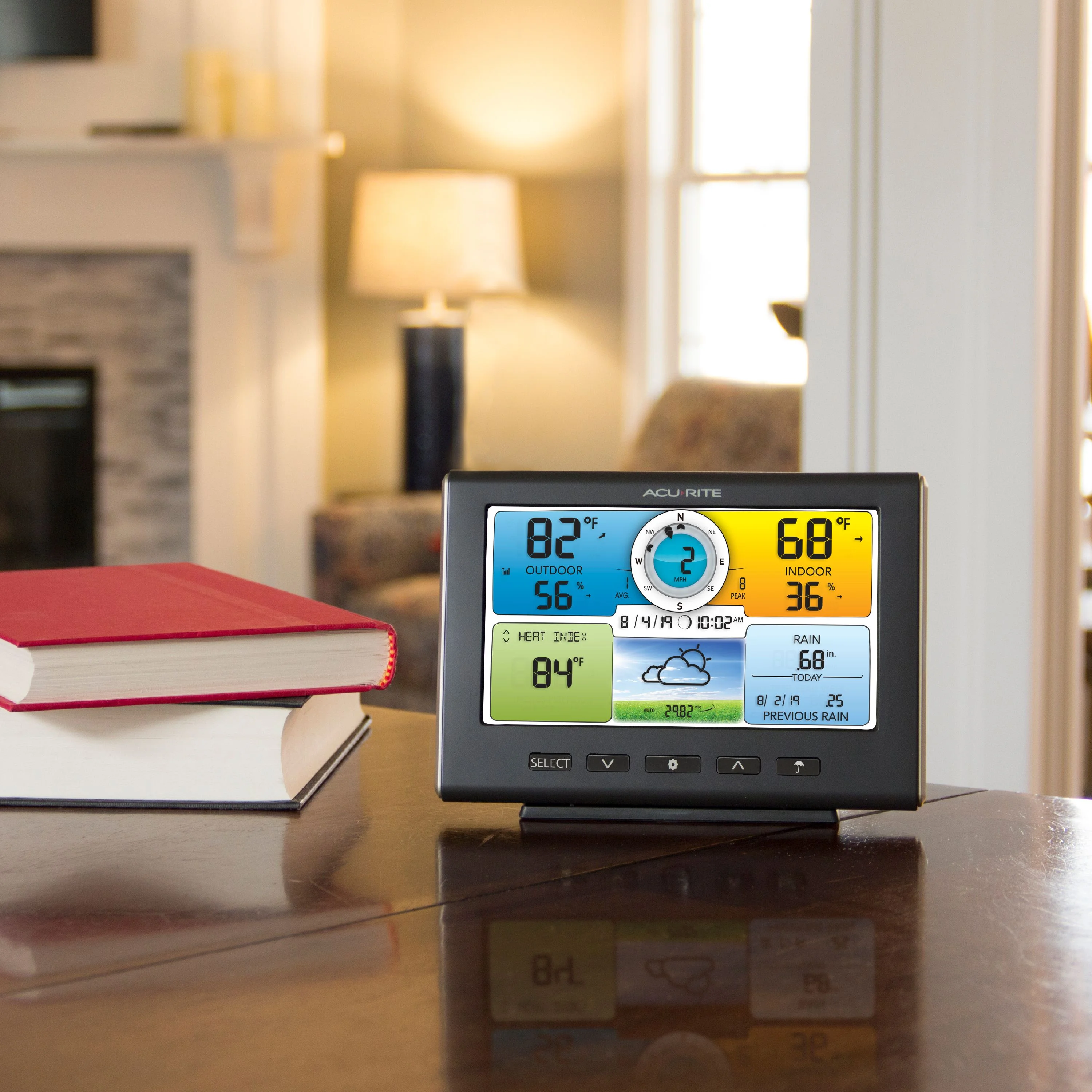 Iris? (5-in-1) Wireless Home Weather Station, Indoor/Outdoor Temperature, Humidity, Wind, and Rain (01529M)(Weather Station) - Image 2
