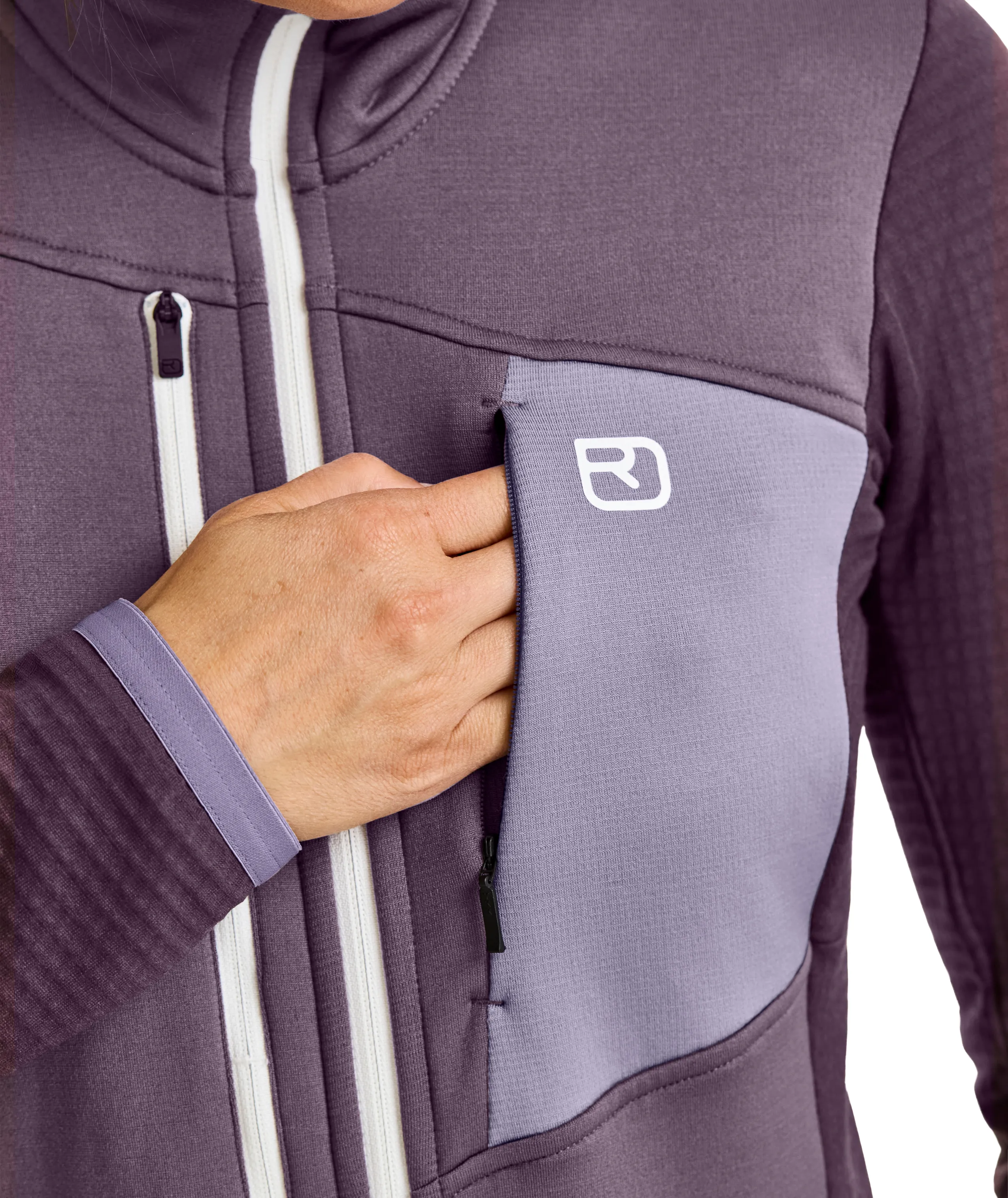 ORTOVOXR FLEECE GRID JACKET
