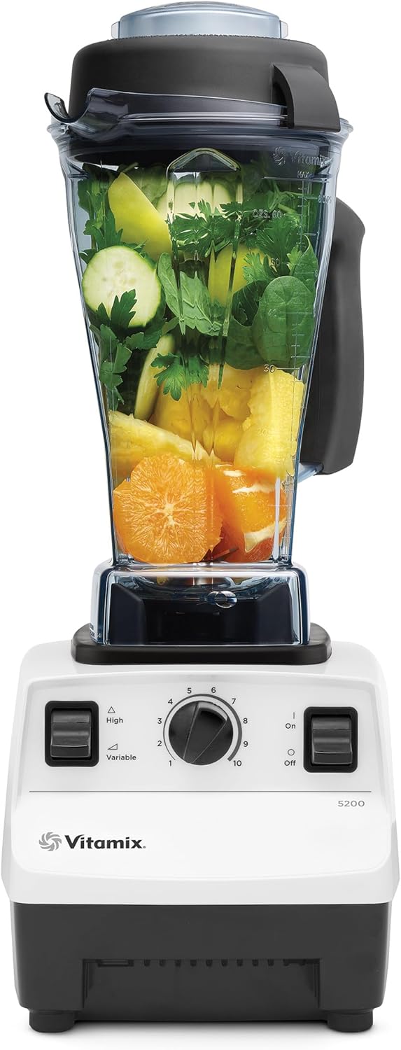 Blender Vitamix 5200, qualité professionnelle, bol de 1,9 L, autonettoyant, noir