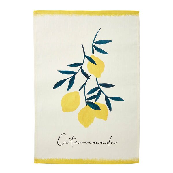 Kjøkkenhåndkle 50x75 cm Citronnade